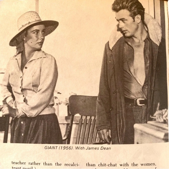 VINTAGE 1973 The Pictorial Treasury of Film Stars: Elizabeth Taylor | Hardcover - Picture 6 of 11